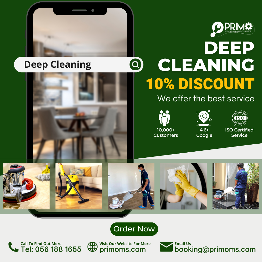 Deep Cleaning Special Discounts