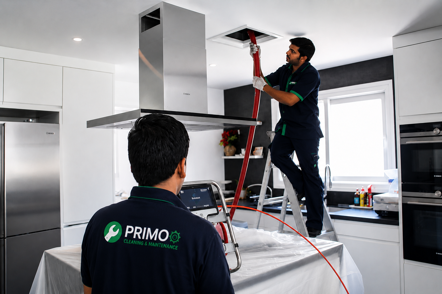 AC duct cleaning in Dubai