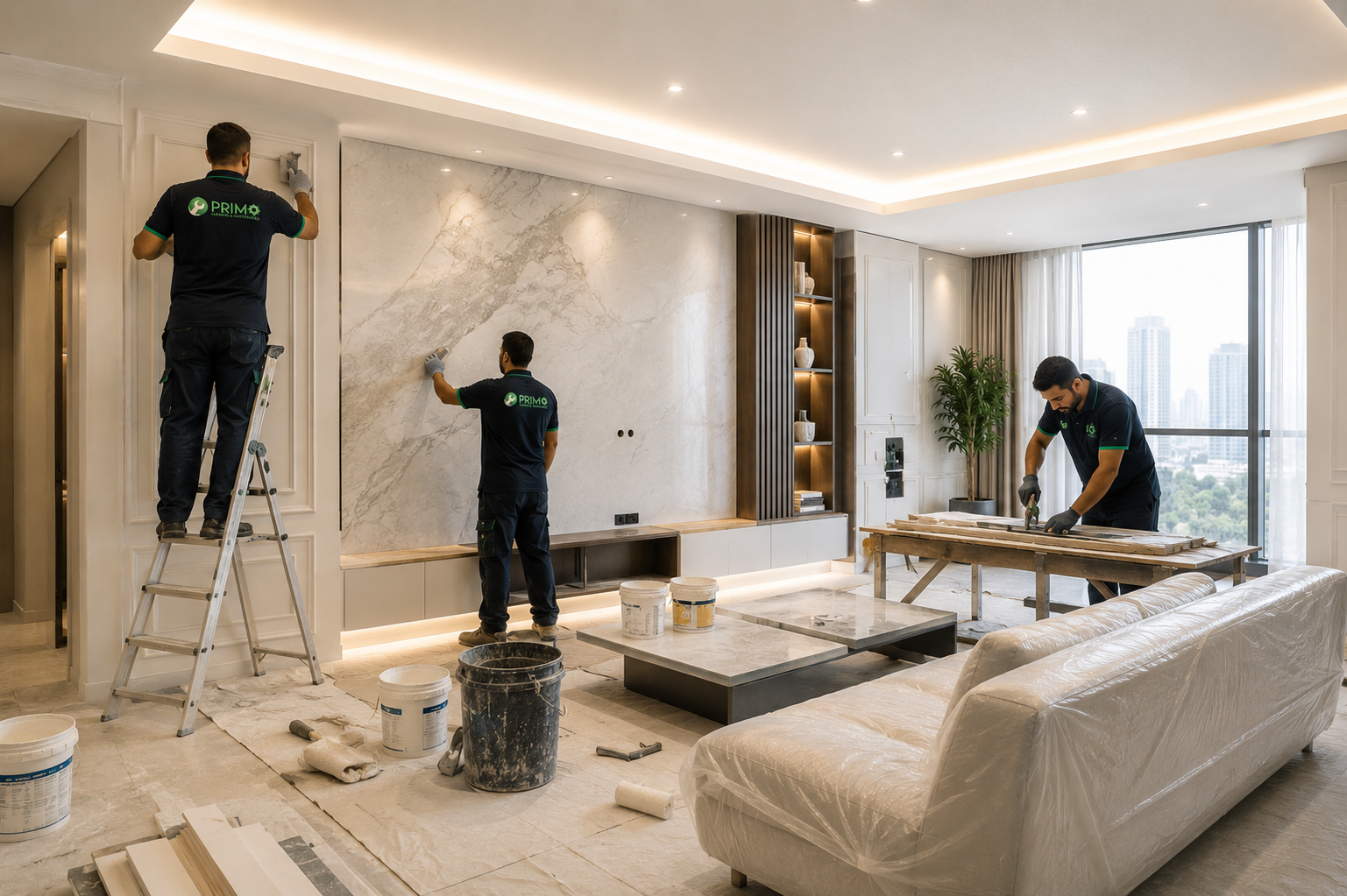 Interior renovation in Dubai