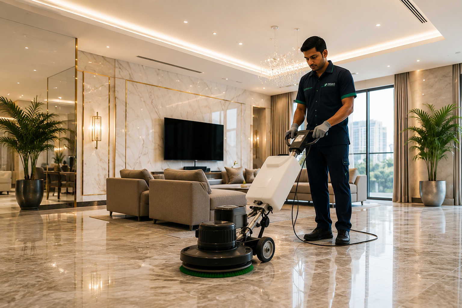 Marble polishing in Dubai
